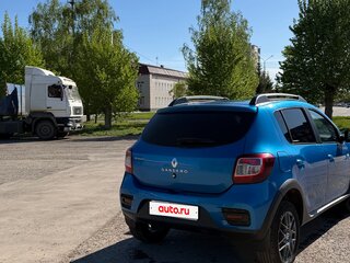 2018 Renault Sandero Stepway II Рестайлинг, синий, 1100000 рублей, вид 3