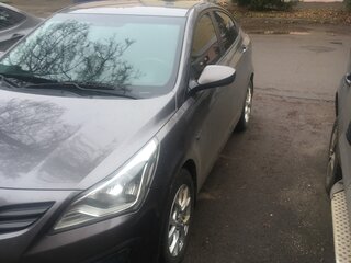 2015 Hyundai Solaris I Рестайлинг, серый, 1000000 рублей, вид 1