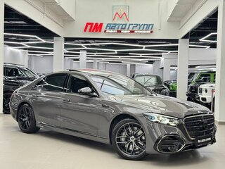 2026 Mercedes-Benz S-Класс 450 Long 4MATIC VII (W223) Рестайлинг, серый, 27490000 рублей, вид 2