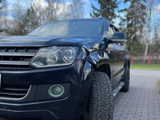 2012 Volkswagen Amarok Double Cab full-time I, чёрный, 1650000 рублей, вид 3