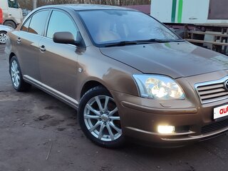 2003 Toyota Avensis II, коричневый, 650000 рублей, вид 5