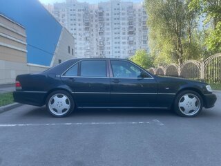 1996 Mercedes-Benz S-Класс 600 Long III (W140) Рестайлинг, чёрный, 7000000 рублей, вид 4