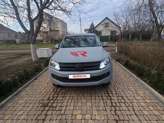 2015 Volkswagen Amarok Double Cab full-time I, серебристый, 2500000 рублей, вид 1