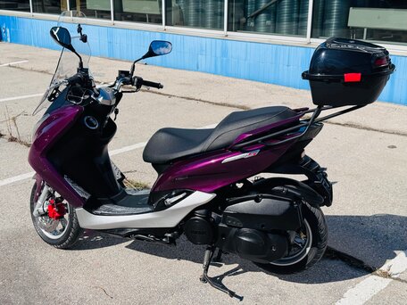 2018 Yamaha Majesty 155S, пурпурный, 250000 рублей, вид 3