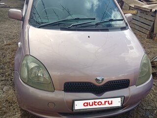 2000 Toyota Vitz I (P10), красный, 300000 рублей, вид 2