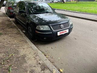 2001 Volkswagen Passat B5 Рестайлинг, чёрный, 310000 рублей, вид 4