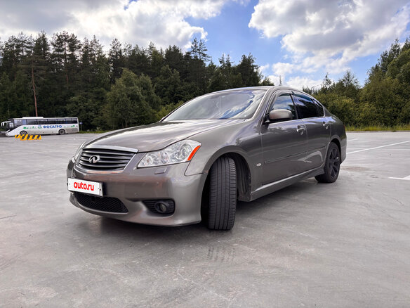 2008 Infiniti M35 III Рестайлинг, коричневый, 750000 рублей - вид 3