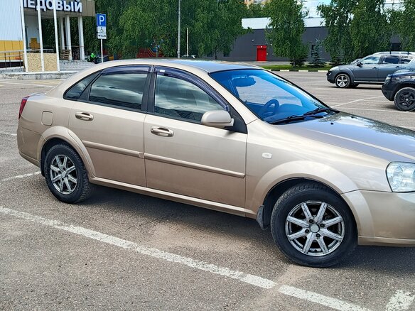 2007 Chevrolet Lacetti I, бежевый, 380000 рублей - вид 5