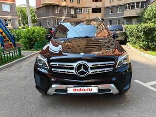 2017 Mercedes-Benz GLS 450 I (X166), чёрный, 3500000 рублей, вид 2