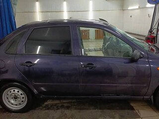 2007 Lada (ВАЗ) Kalina I, синий, 190000 рублей, вид 3