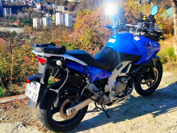 2003 Suzuki V-Strom DL 650, синий, 345000 рублей - вид 1