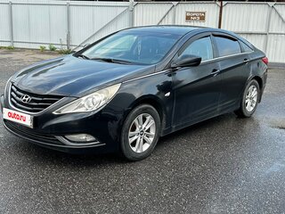 2011 Hyundai Sonata VI (YF), чёрный, 825000 рублей, вид 3