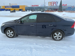 2010 Ford Focus II Рестайлинг, синий, 430000 рублей, вид 3