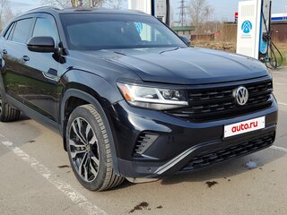 2021 Volkswagen Atlas Cross Sport I, чёрный, 3300000 рублей, вид 2