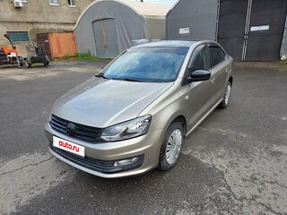 2019 Volkswagen Polo V Рестайлинг, коричневый, 1230000 рублей, вид 1