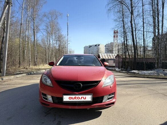 2008 Mazda 6 II (GH), красный, 650000 рублей - вид 3