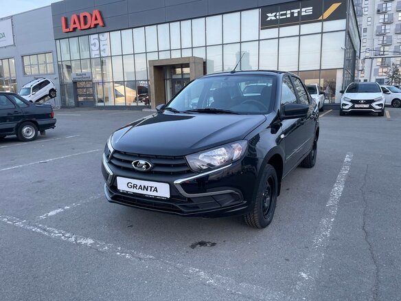 2026 Lada (ВАЗ) Granta I Рестайлинг, чёрный - вид 1