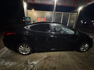 2013 Hyundai Elantra V (MD) Рестайлинг, чёрный, 1200000 рублей, вид 1