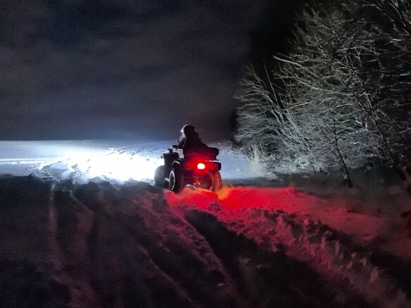 2014 Stels ATV-600YS Leopard, чёрный, 400000 рублей - вид 13