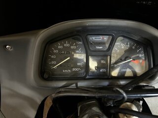 1991 Honda XL600V Transalp, зелёный, 370000 рублей, вид 5