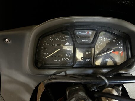 1991 Honda XL600V Transalp, зелёный, 370000 рублей, вид 5