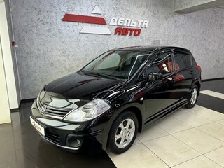 2011 Nissan Tiida I Рестайлинг, чёрный, 785000 рублей, вид 1