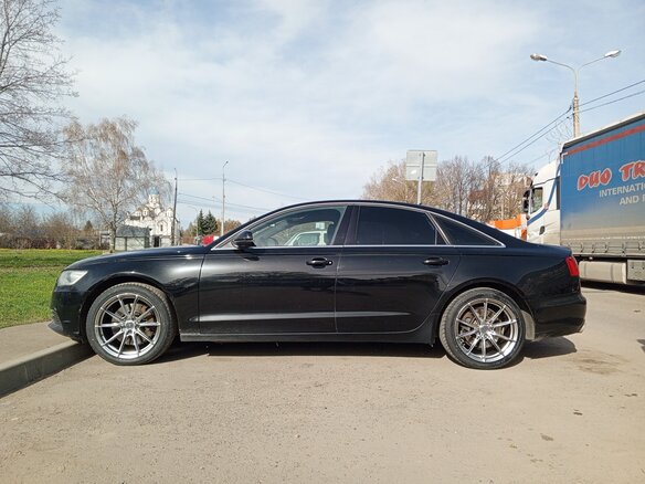 2011 Audi A6 IV (C7), чёрный, 2100000 рублей