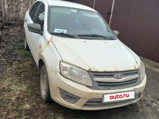 2017 Lada (ВАЗ) Granta I, белый, 200000 рублей, вид 1