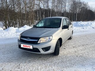 2018 Lada (ВАЗ) Granta I, серебристый, 480000 рублей, вид 1