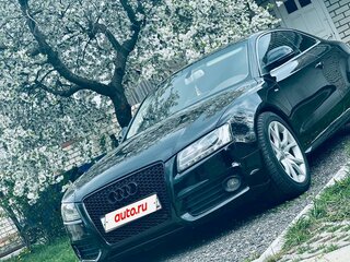 2008 Audi A5 I (8T), чёрный, 1000000 рублей, вид 1
