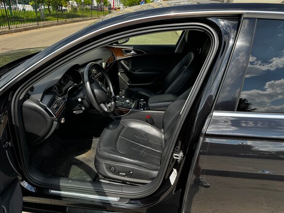 2011 Audi A6 IV (C7), чёрный, 1480000 рублей - вид 4