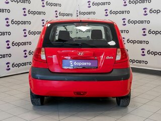 2005 Hyundai Getz I Рестайлинг, красный, 520000 рублей, вид 5