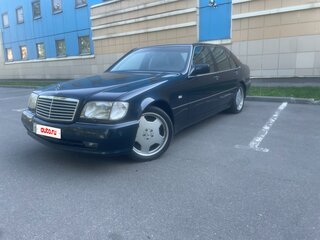 1996 Mercedes-Benz S-Класс 600 Long III (W140) Рестайлинг, чёрный, 7000000 рублей, вид 1