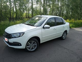 2021 Lada (ВАЗ) Granta I Рестайлинг, белый, 950000 рублей, вид 3
