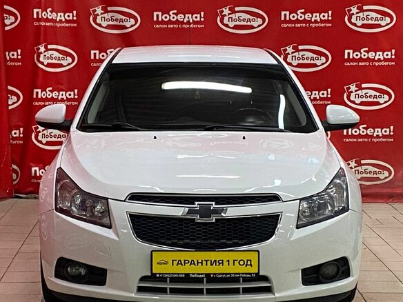 2012 Chevrolet Cruze I, белый, 699000 рублей - вид 1