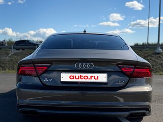 2015 Audi A7 I (4G) Рестайлинг, серый, 3200000 рублей, вид 3