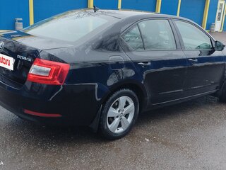 2018 Skoda Octavia III (A7) Рестайлинг, чёрный, 1790000 рублей, вид 4