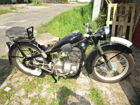1945 BMW R 35, чёрный, 410000 рублей, вид 1