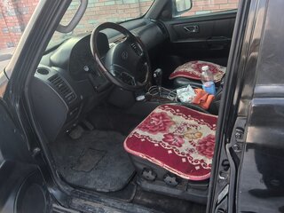 2001 Hyundai Terracan I, чёрный, 650000 рублей, вид 4