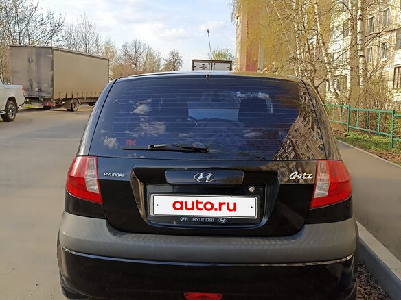 2010 Hyundai Getz I Рестайлинг, чёрный, 650000 рублей - вид 4