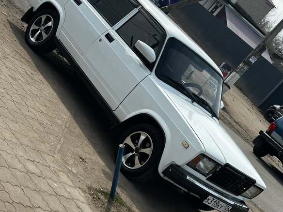 1994 Lada (ВАЗ) 2107, белый, 170000 рублей - вид 5