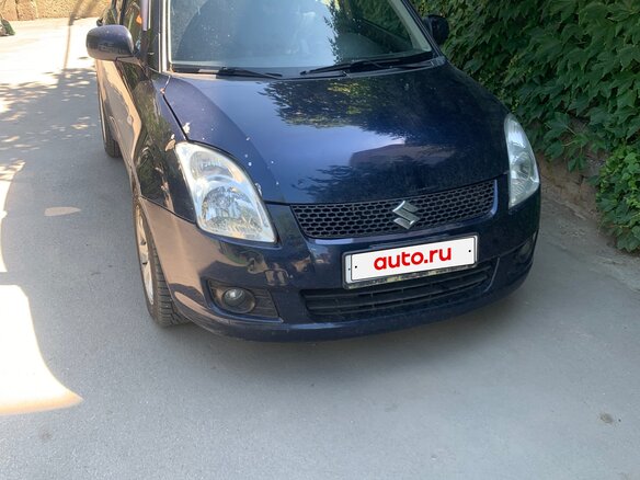 2008 Suzuki Swift III, синий, 485000 рублей - вид 1