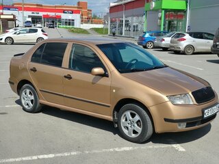 2001 Skoda Fabia I, бежевый, 360000 рублей, вид 5