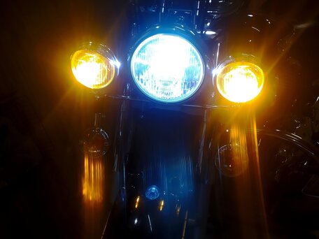 2008 Yamaha XVS1100, чёрный, 650000 рублей, вид 3