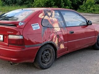 1994 Toyota Corolla VII (E100), красный, 119000 рублей, вид 3