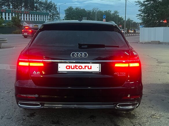 2019 Audi A6 40 TDI V (C8), чёрный, 3000000 рублей - вид 10