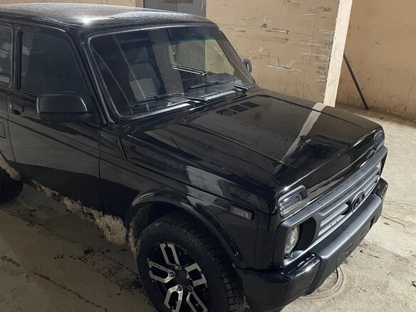2019 Lada (ВАЗ) 2121 (4x4) I Рестайлинг, чёрный, 790000 рублей - вид 2