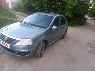 2012 Renault Logan I Рестайлинг, синий, 399000 рублей, вид 1