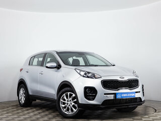 2017 Kia Sportage IV, серебристый, 1899000 рублей, вид 1