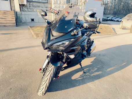 2018 Kawasaki Z 1000SX, чёрный, 1000000 рублей, вид 2